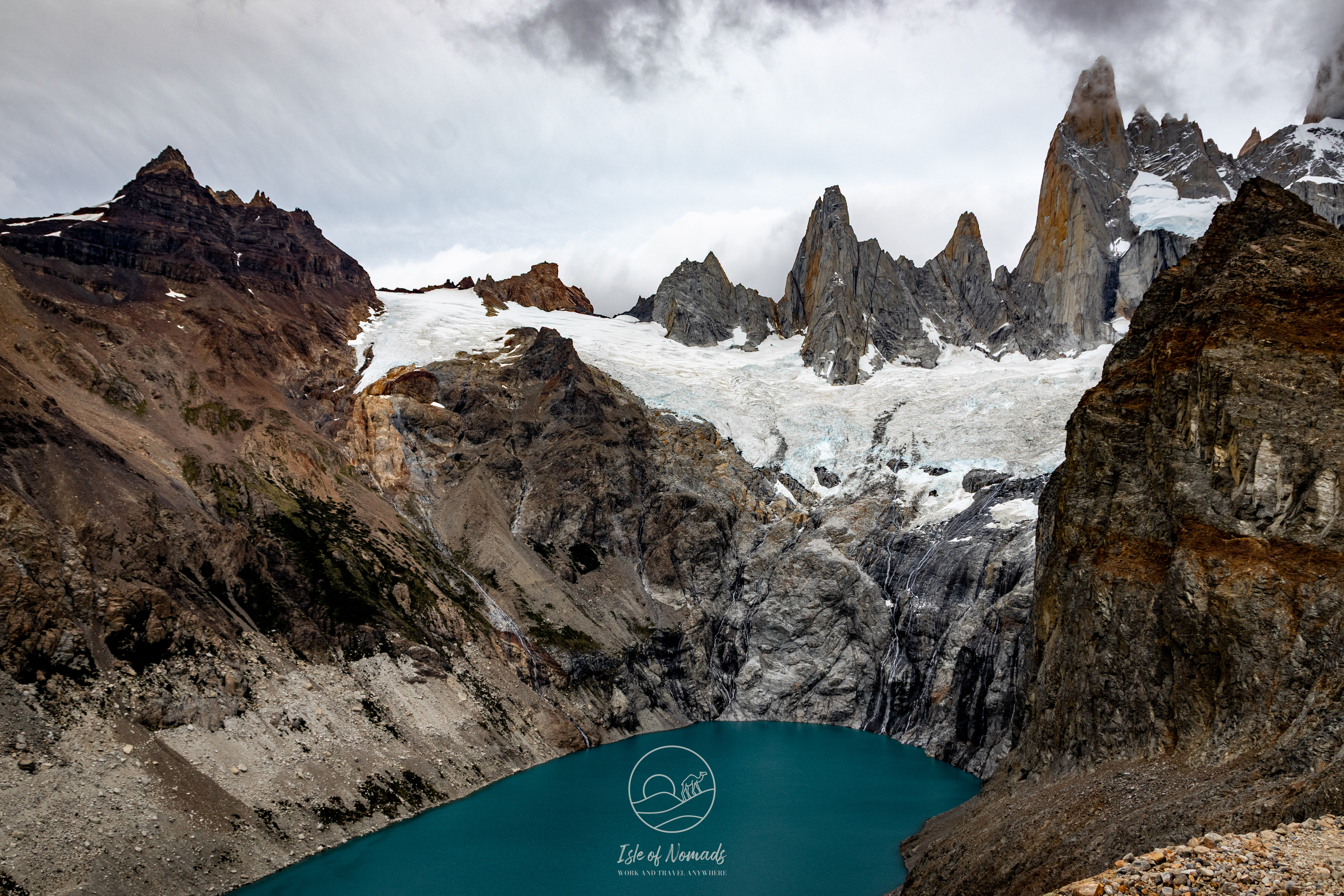 Views of the famous Laguna de los Tres
