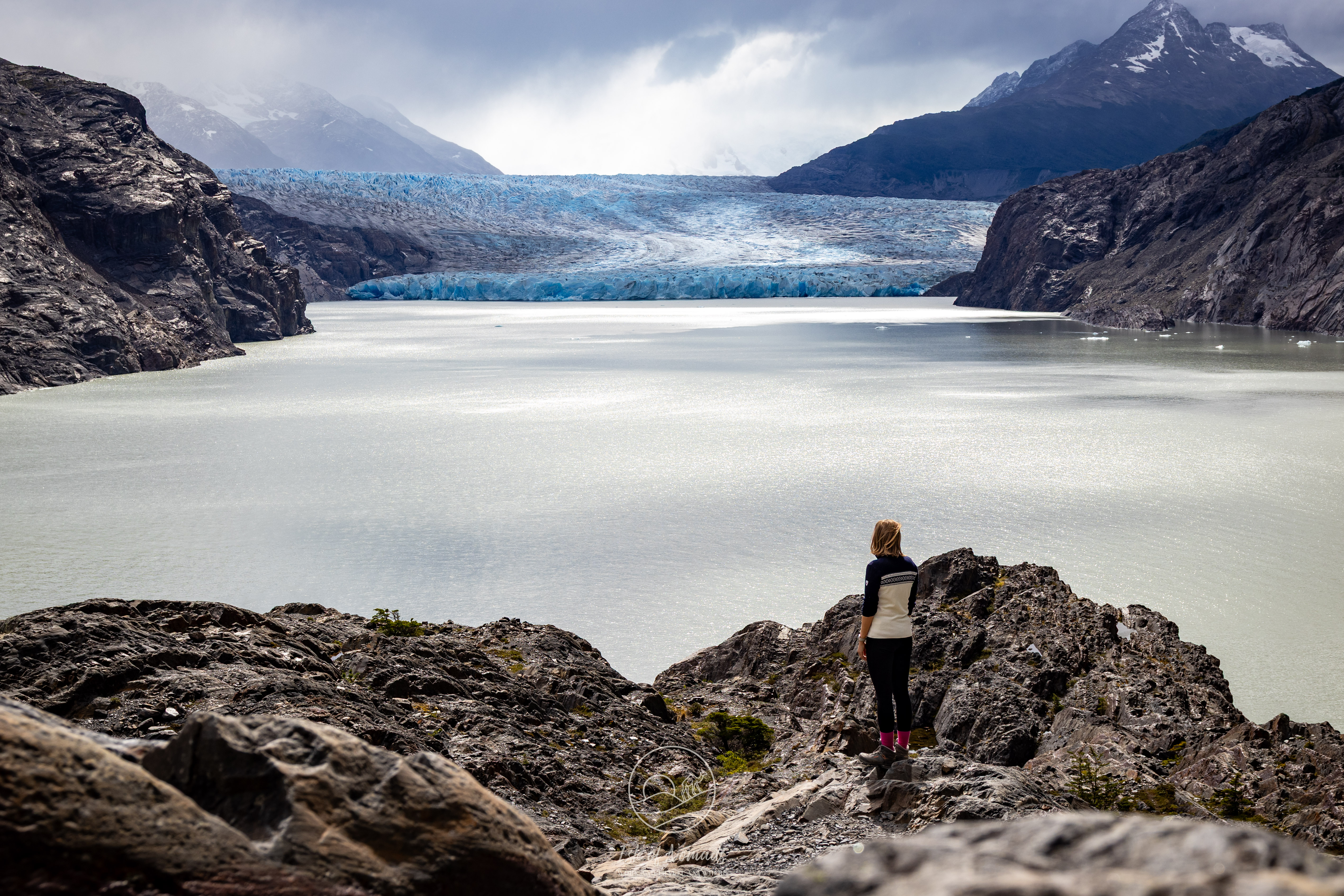 On the way to Grey Glacier