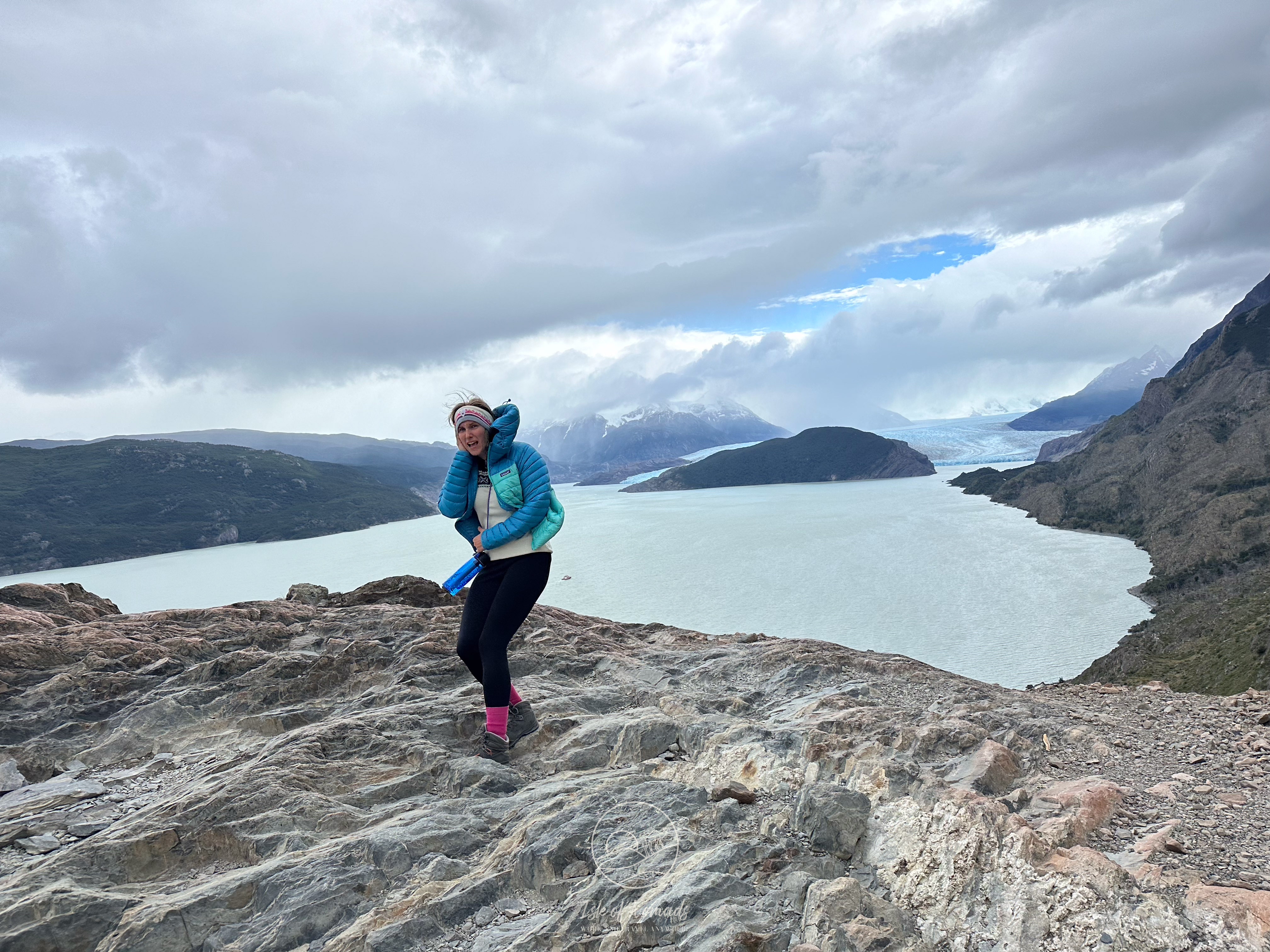 It can get VERY windy in Patagonia