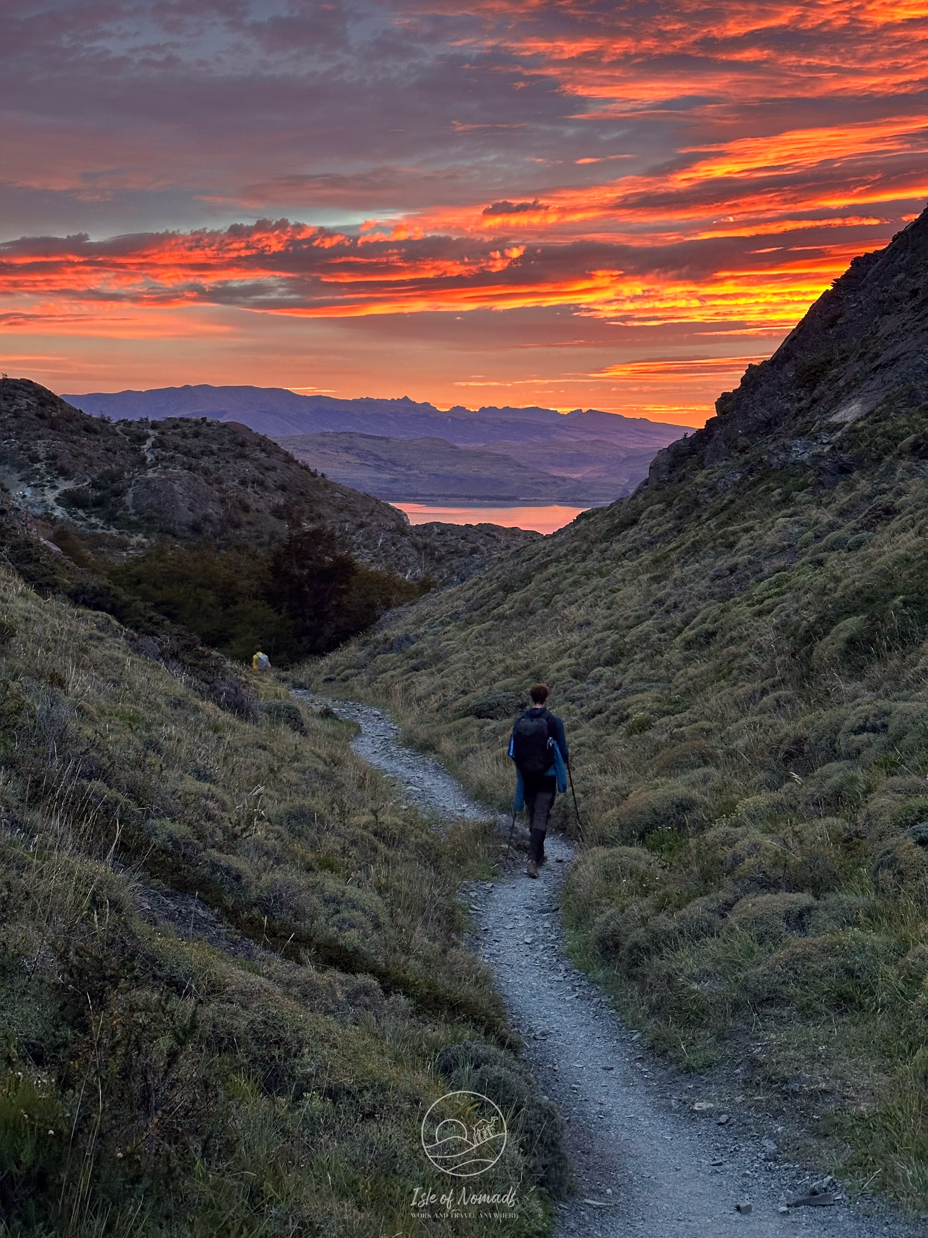In order to make the W trail in 3 days, we often departed before sunrise