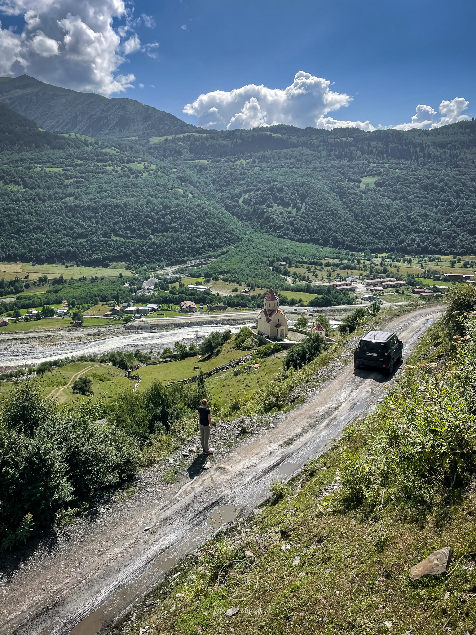 Georgians build roads to any place imaginable...