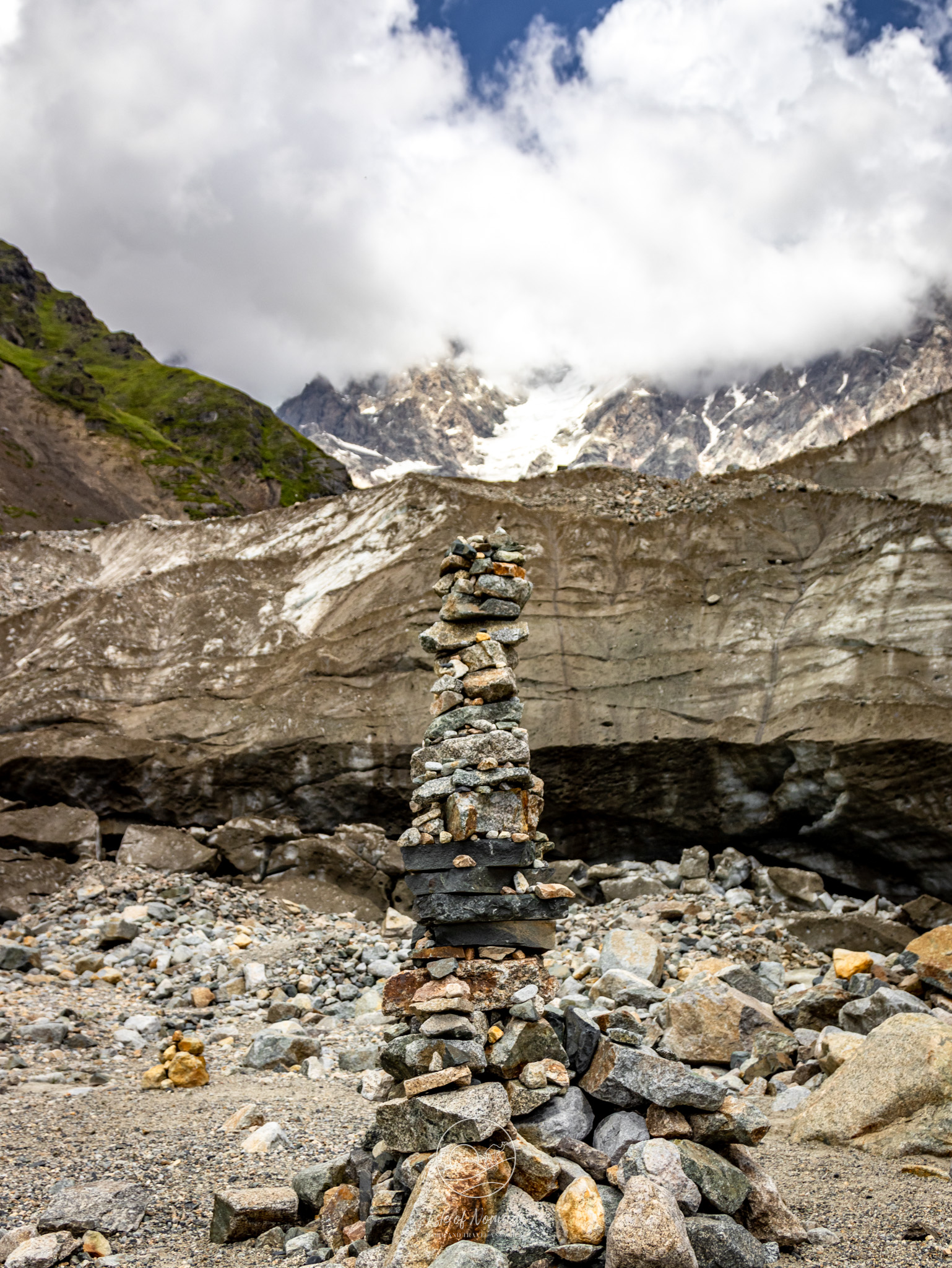 Standing in front of the glacier is an exceptional experience