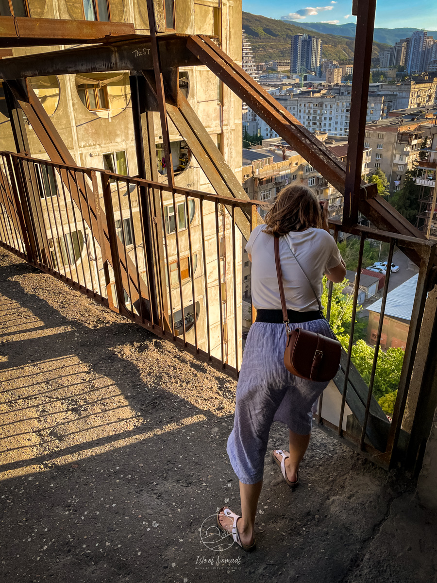 The views from the bridge are amazing - if you dare to step on it