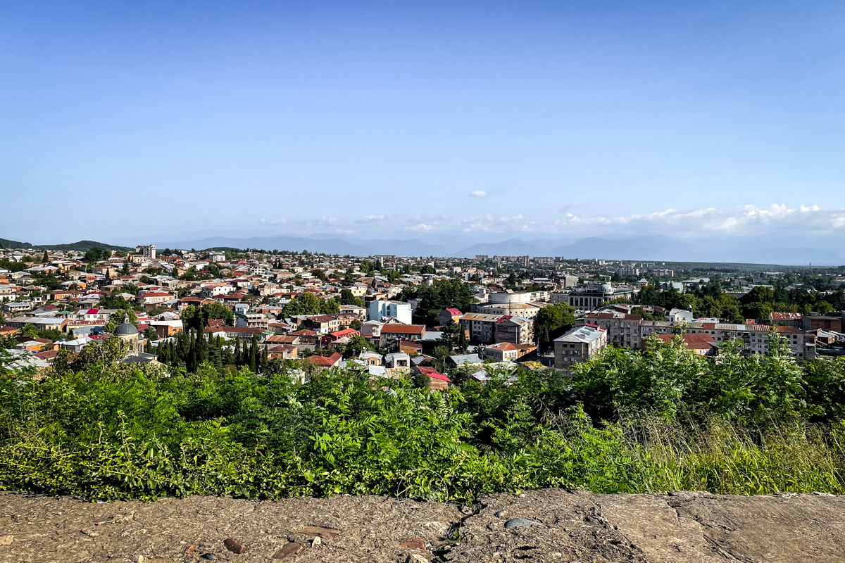 Kutaisi as seen from the Bagrati Cathedral