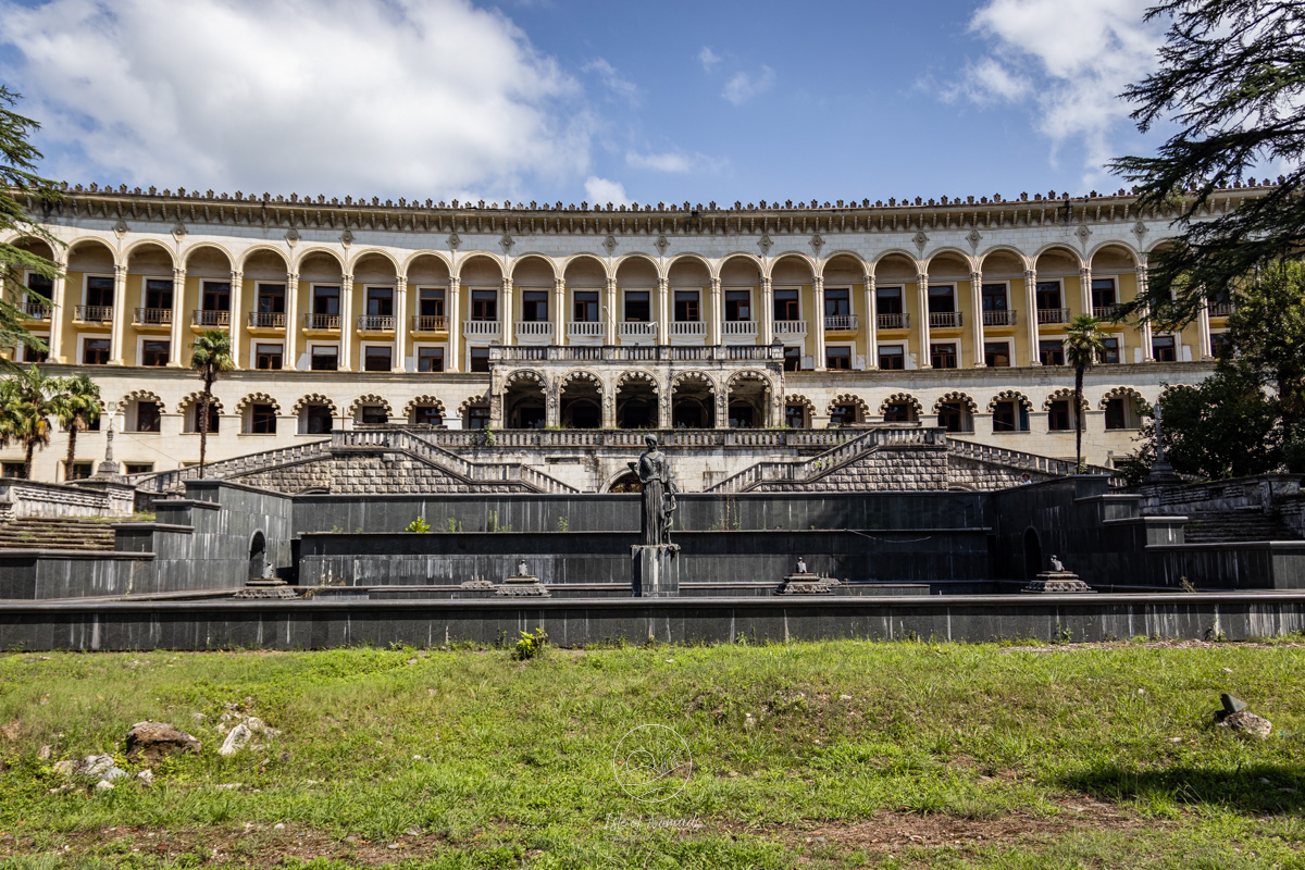 Shakhtior is by far the most impressive Sanatorium in Tskaltubo