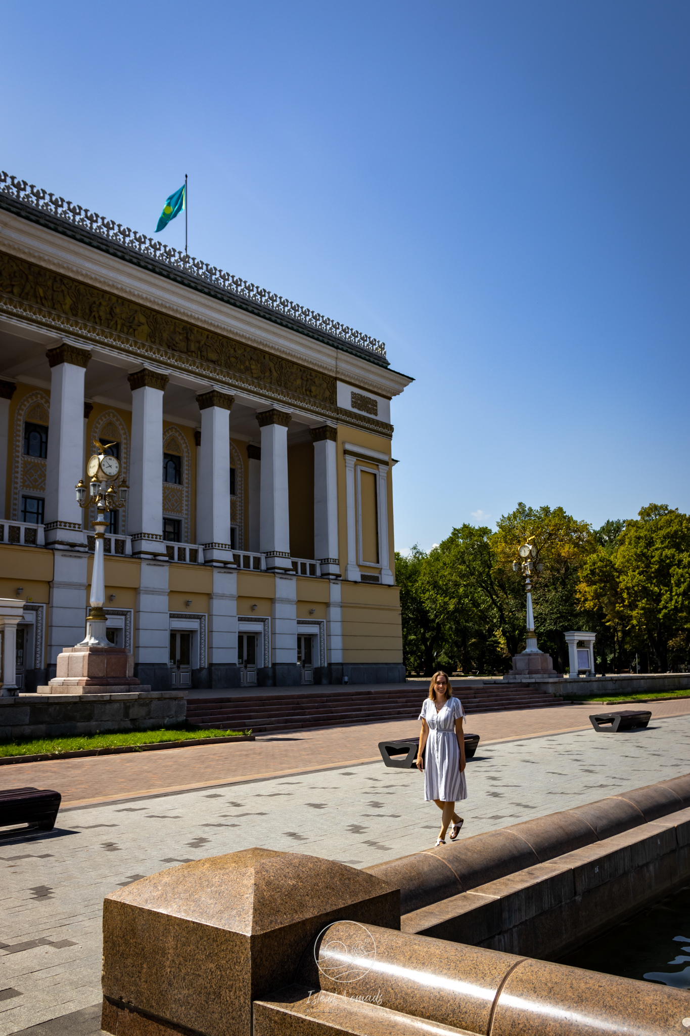 ...and one of the many parks of the city