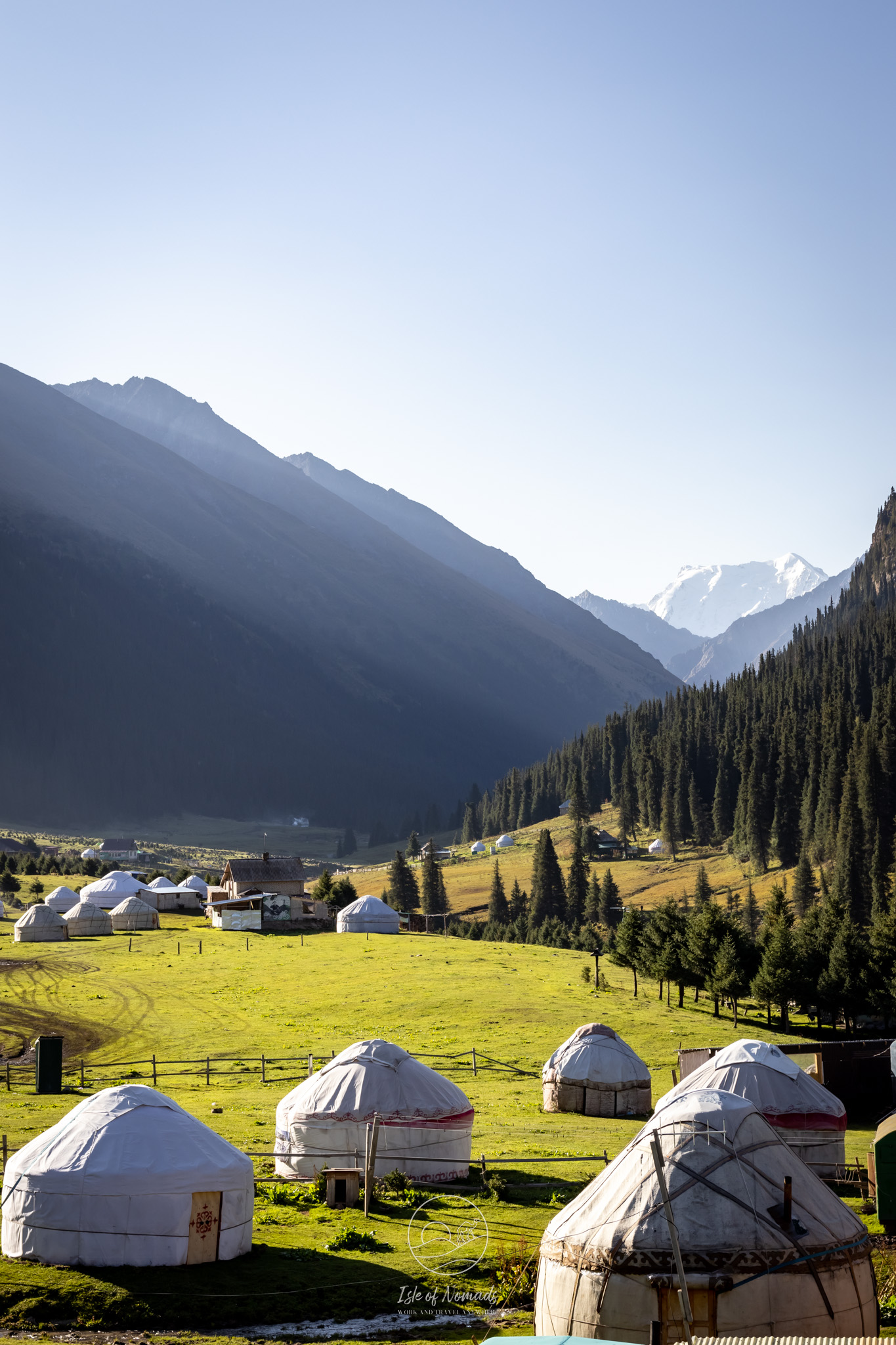 You can hike to Altyn Arashan from Ak-Suu