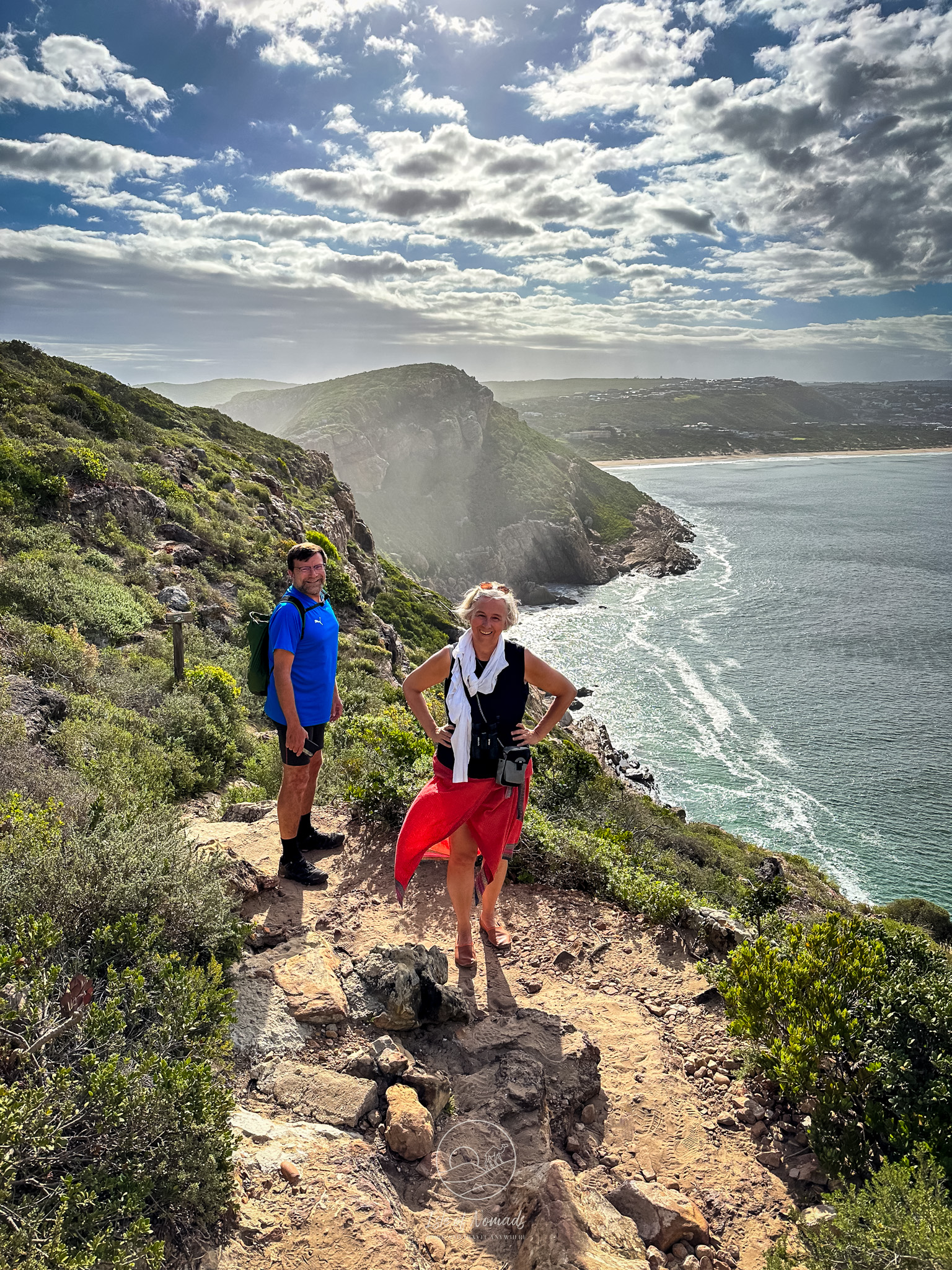 ...Robberg Nature Reserve (pic of hiking with my parents)