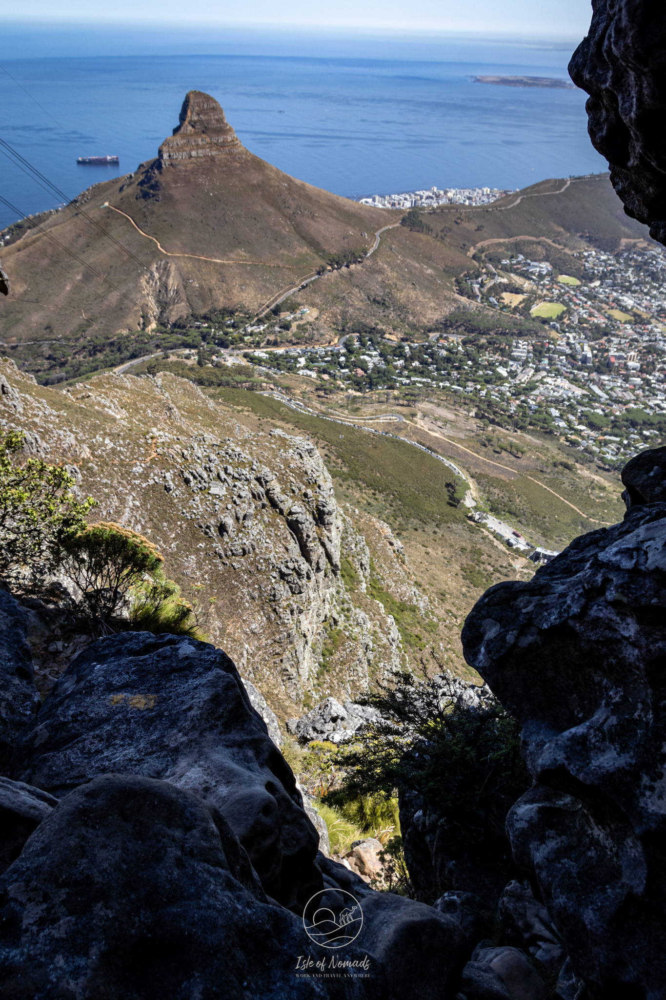 ... but the views are amazing!