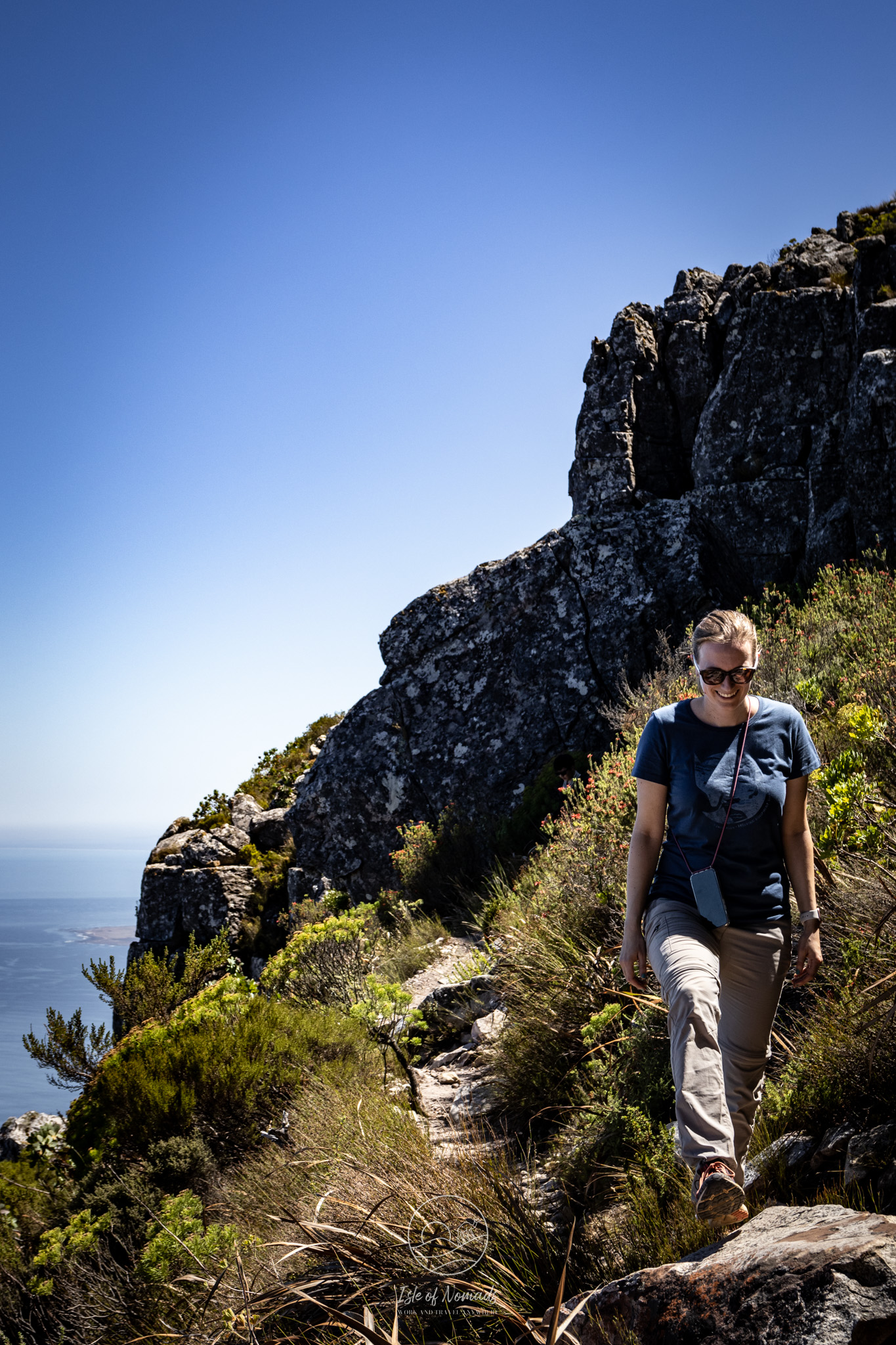 India Venster is a challenging route up Table Mountain...