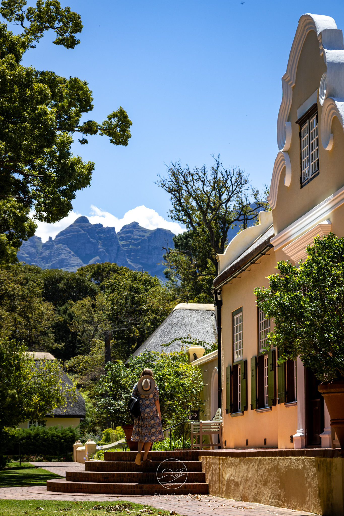 This was taken at Vergelegen Wine Estate, that has many historical buildings