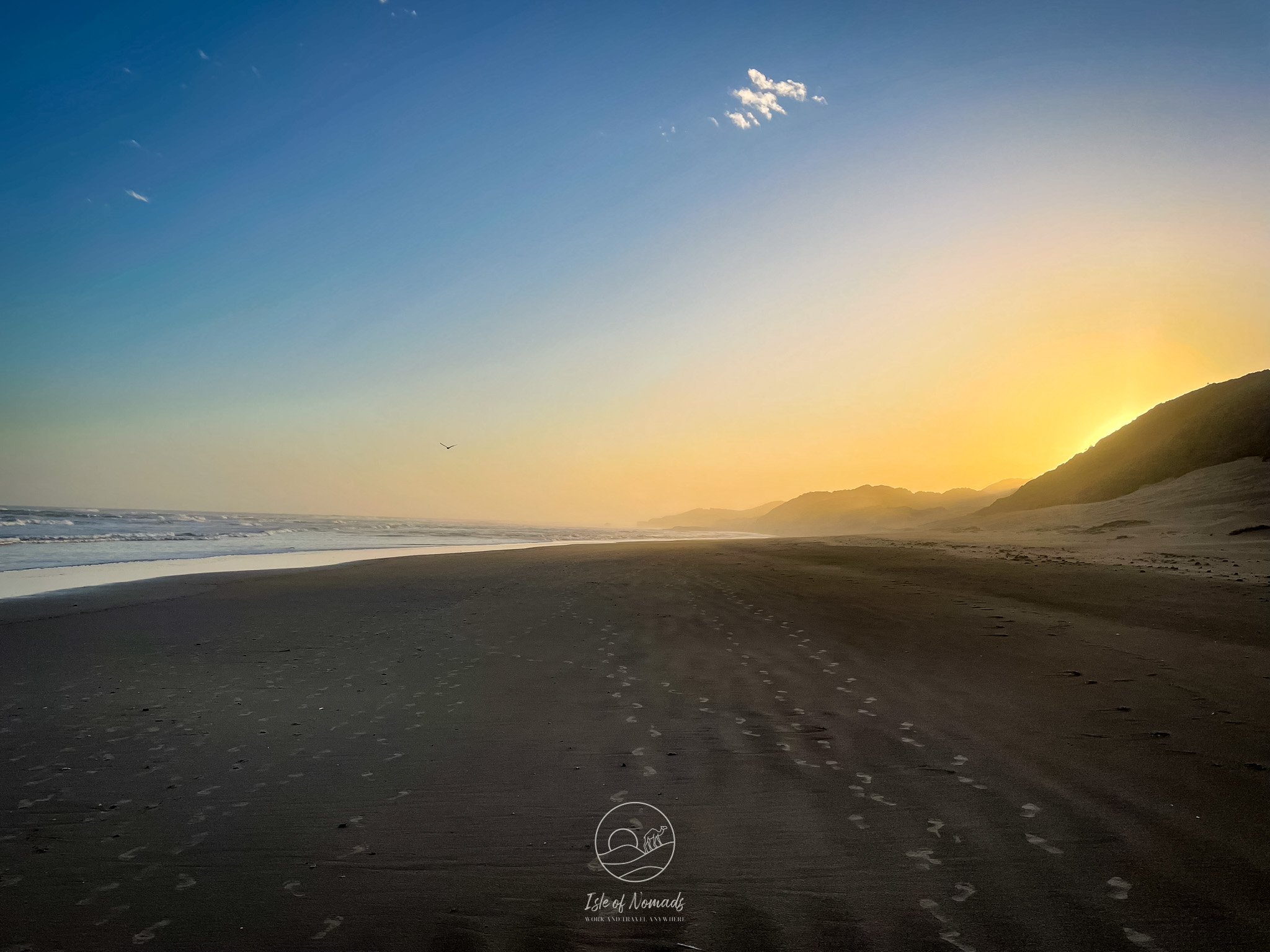 Evenings on the beaches of the Garden Route are splendid!